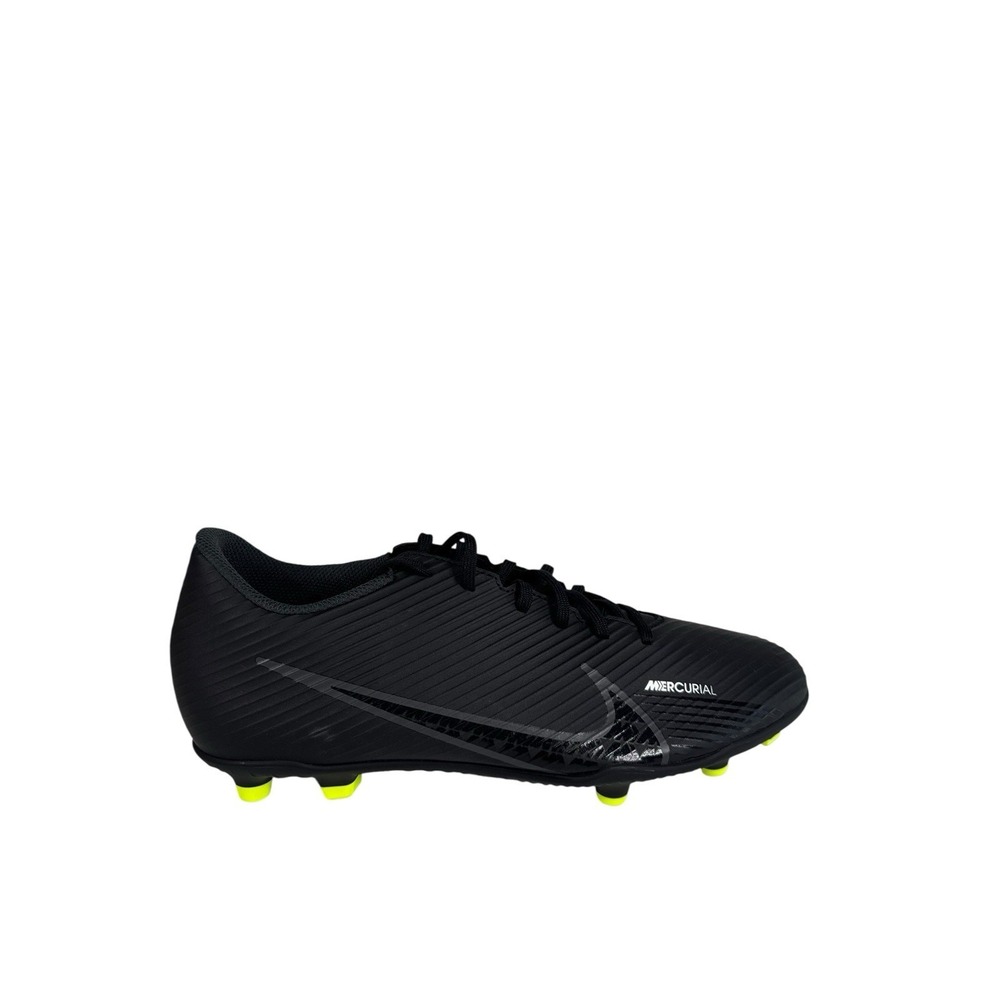 Nike Mercurial Vapor 15 Club FG MG Black Soccer Cleats DJ5963-001 Men Size 9.5